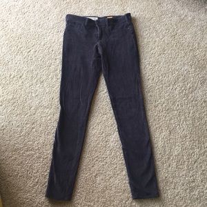 Anthropologie pilcro serif corduroy leggings